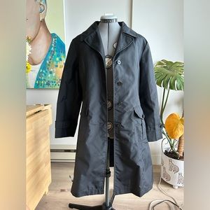 Union Navy Ladies Vintage Raincoat Jacket